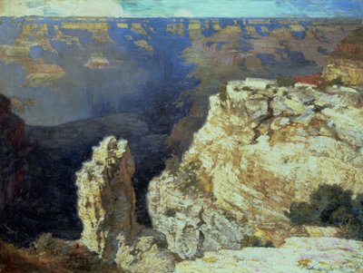 グランドキャニオン（キャンバスに油彩） 作： Edward Henry Potthast