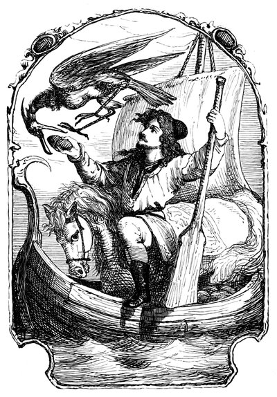 忠実なフェルディナンドと不忠実なフェルディナンド、1901 作： Edward Henry Wehnert