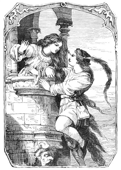 ラプンツェル、1901 作： Edward Henry Wehnert