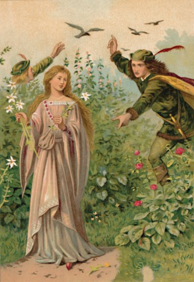 兄弟とその姉妹、1901 作： Edward Henry Wehnert