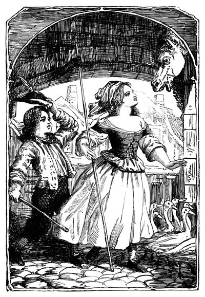 グースガール、1901 作： Edward Henry Wehnert