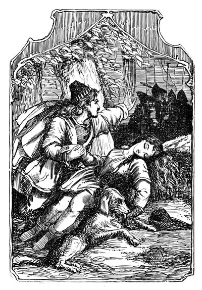 The Twelve Hunters、1901 作： Edward Henry Wehnert