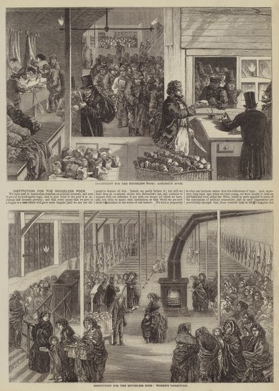 ハウスレス貧困層のための制度 作： Edward Hull