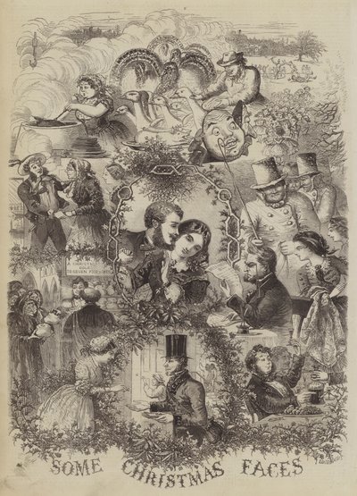 いくつかのクリスマスの顔 作： Edward Hull
