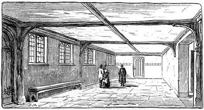 ギルドホール、ストラトフォードアポンエイボン、ウォリックシャー、1885年。 作： Edward Hull