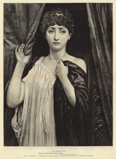 クレシダ(彫刻) 作： Edward John (after) Poynter