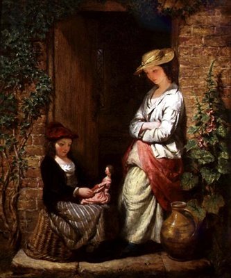 ドリーと遊ぶ 作： Edward John Cobbett