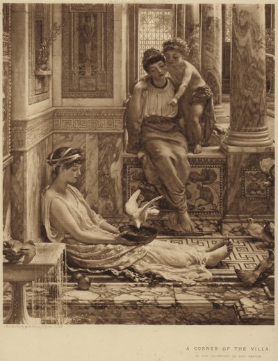 ヴィラのコーナー 作： Edward John Poynter