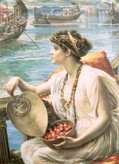 ローマのボートレース 作： Edward John Poynter