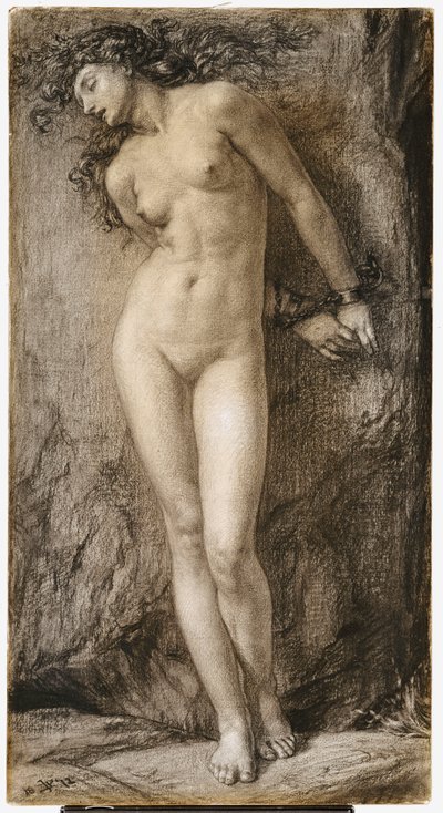 アンドロメダ、1872 作： Edward John Poynter