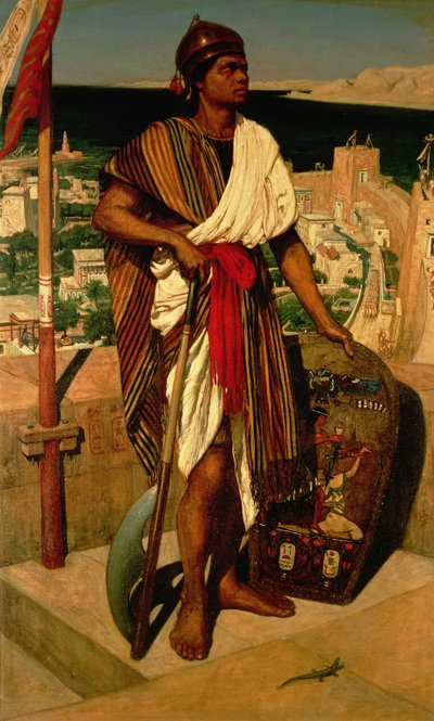 ファラオの時代の警戒について 作： Edward John Poynter