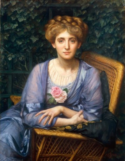 マーカム夫人の肖像 作： Edward John Poynter