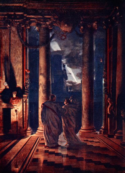 三月のイデス（ガイウス・ユリウス・カエサル暗殺）1883年 作： Edward John Poynter