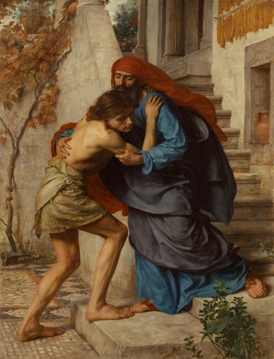 放蕩者の帰還 作： Edward John Poynter