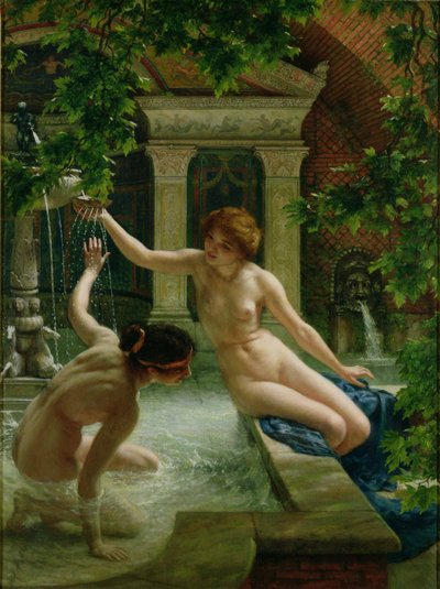 ウォーター・チルドレン、1900年 作： Edward John Poynter