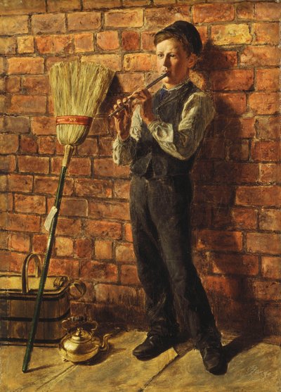 音楽対仕事、1864 作： Edward Joseph Worrall