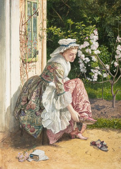 新しい靴 作： Edward Killingworth Johnson