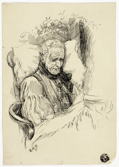 死にゆく老人 作： Edward Killingworth Johnson