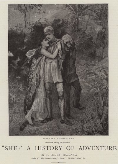 彼女、冒険の歴史 作： Edward Killingworth Johnson