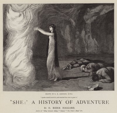彼女、冒険の歴史 作： Edward Killingworth Johnson