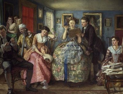 リサイタルの様子 作： Edward Killingworth Johnson
