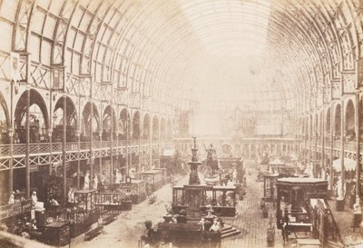 1853年ダブリン大工業博覧会（写真）。 作： Edward King-Tenison
