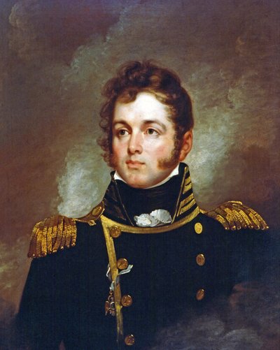 キャプテンオリバーハザードペリーの肖像、USN（1785-1819） 作： Edward L. Mooney