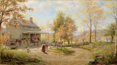 10月の日 作： Edward Lamson Henry