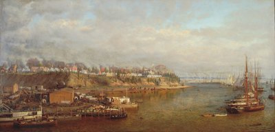 シティポイント、バージニア州、グラント将軍の本部、1873年 作： Edward Lamson Henry