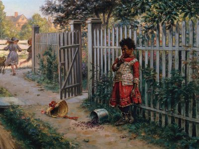 復讐の瞑想 作： Edward Lamson Henry