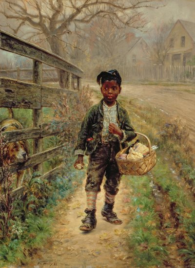 食料品の保護、1886 作： Edward Lamson Henry