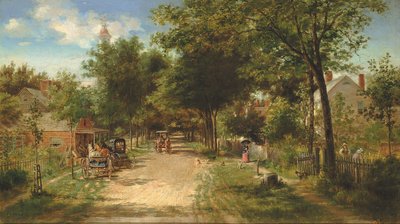 カントリーストア、1885年。 作： Edward Lamson Henry