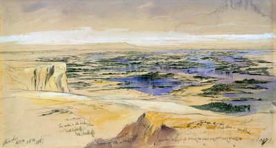 Aboo Seer、1867年2月4日 作： Edward Lear