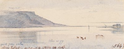 アブー・ゾバト；1867年2月28日午前9時30分（564） 作： Edward Lear