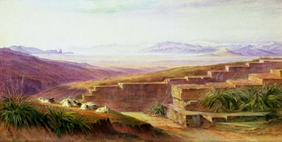 ミケーネのアルゴス、1849 作： Edward Lear