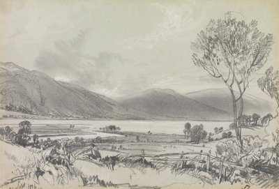 Bassenthwaite 作： Edward Lear