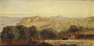 ベツレハム、1873 作： Edward Lear