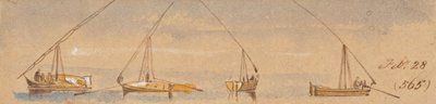 船（ダハベア）；2月28日［1867年］（565） 作： Edward Lear