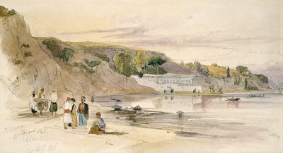 カレンダー、1848年（紙にペンとインクとトイレ） 作： Edward Lear