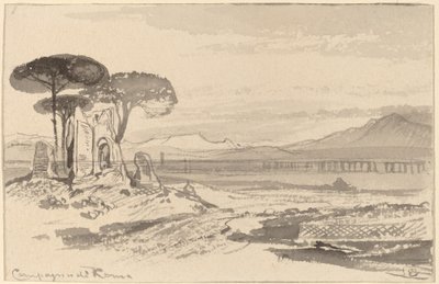 ローマの田舎 作： Edward Lear
