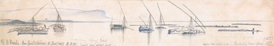 ガウ・エル・ケビールのゲベル・シェイク相続人 作： Edward Lear