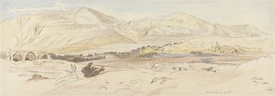 ジェリコ、1858年5月7日（157）、1858（トイレットペーパーとペンとインク） 作： Edward Lear