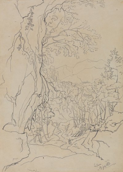 『ザ・セラー』、1838年7月19日 作： Edward Lear