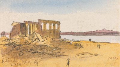 マハラカ、1867年2月14日 7時25分 (463) 作： エドワード・リア