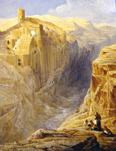 Mar Saba 作： Edward Lear