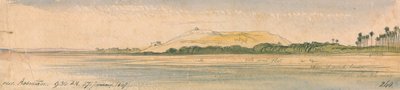 アスアン近郊 作： Edward Lear