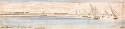 ベナウト近郊 作： Edward Lear