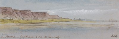 1867年1月31日午後4時、メレまたはガルフ・ホサイン付近（302） 作： エドワード・リア