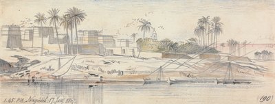 ネガデ、1867年1月17日午後1時45分 (190) 作： エドワード・リア