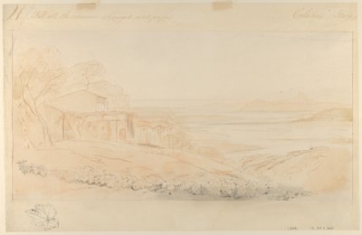 ペンテデレツォ、カラブリア州、イタリア 作： Edward Lear